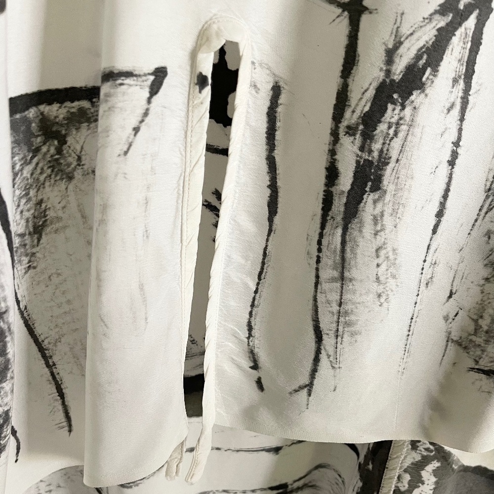 Skifo Handpainted Cat Hi-Lo Tunic Dress, Unique Feline Graphic ~ OS - Picture 6 of 10
